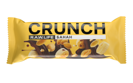 Ореховый батончик R.A.W. LIFE CRUNCH Банан