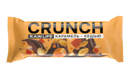 Ореховый батончик R.A.W. LIFE CRUNCH Карамель-Кешью