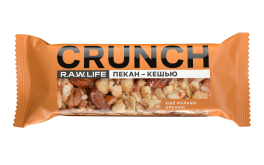 Ореховый батончик R.A.W. LIFE CRUNCH Пекан-Кешью